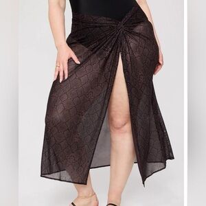 Swim cover up sarong